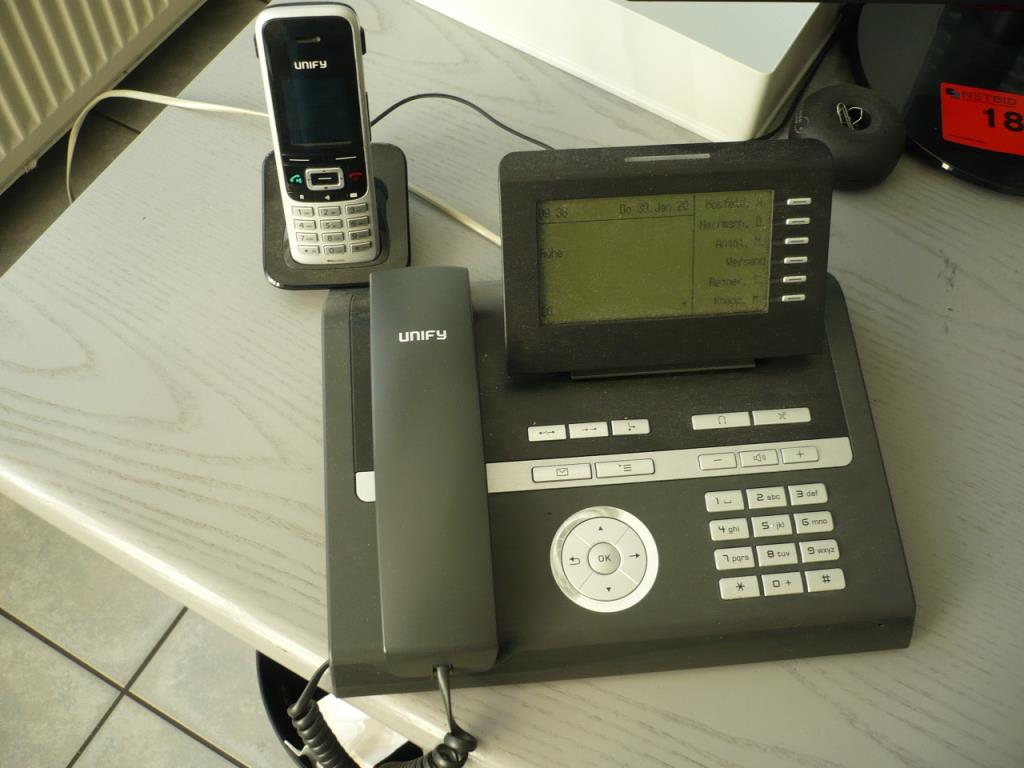 Unify VOIP-Telefonanlage - spätere Freigabe 30.04