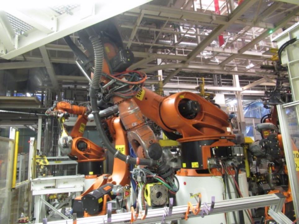 KUKA Industrieroboter 10D