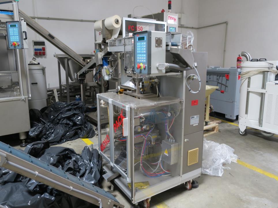 OPEM MONOPACK Machine for packing sachets into plastic bags